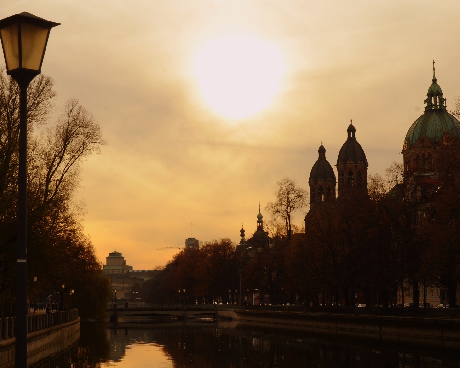 Winterstimmung an der Isar
